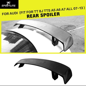 Goedkoop FRP Unpainted Grey Primer Kofferbak Spoiler Universal Auto Boot Lippen Voor Audi TT 8J TTS A5 A6 A7 Alle 2007 2013