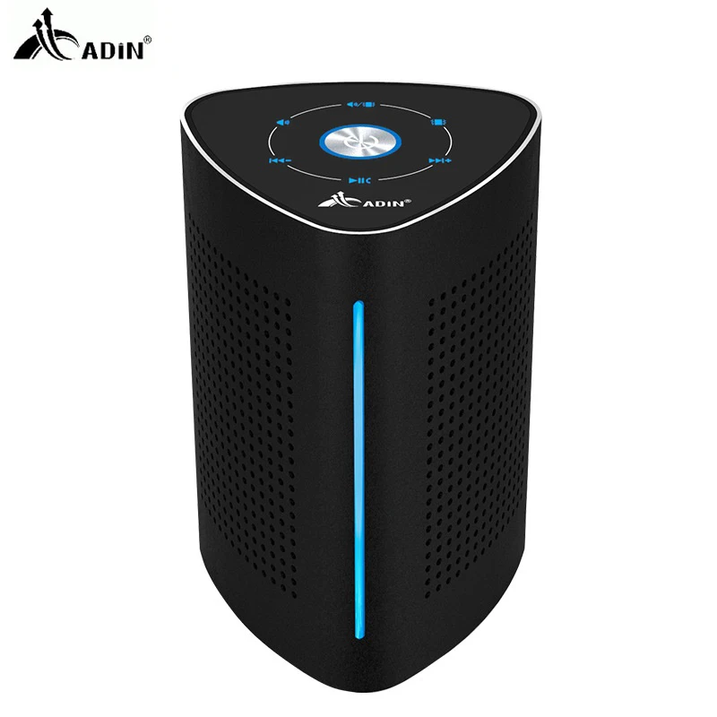 Металлическая Беспроводная колонка Adin 36 Вт Bluetooth NFC резонансная стереоколонка 3D Hi