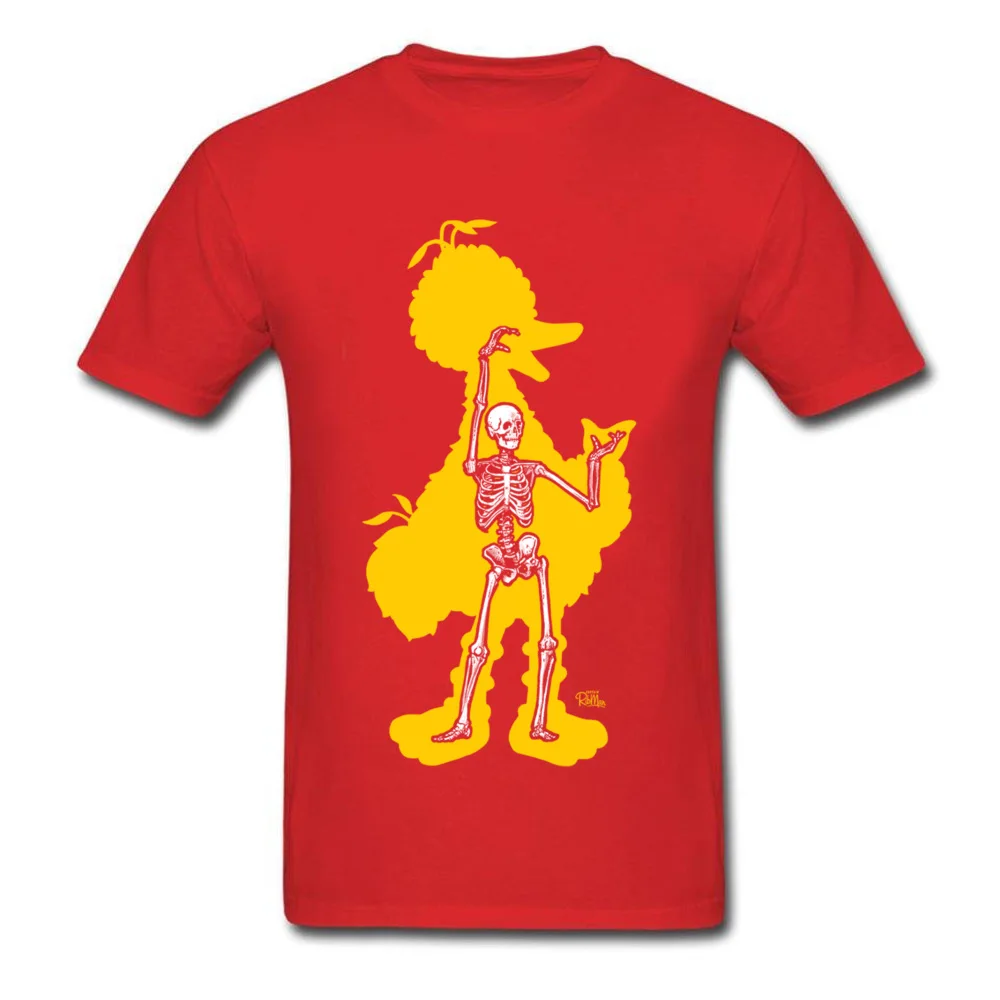 bird x ray 11689 Men Funky Tops & Tees Round Neck Summer Fall 100% Cotton Fabric T-Shirt Normal Short Sleeve Tee Shirts bird x ray 11689 red