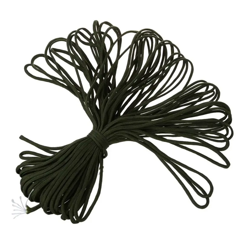 

green Rope 7 wires for the survival of emergency Parachute 100 FT