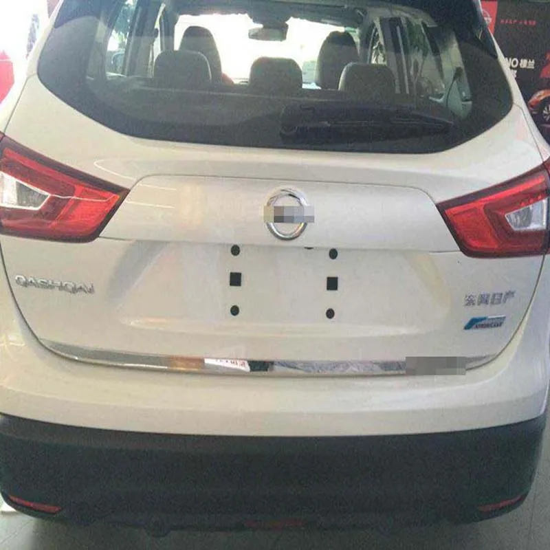 Аксессуары для NISSAN QASHQAI J11 2014 2015 2016 2017 2018 2019 наклейка на заднюю дверь обшивка