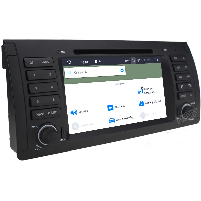 Sale 4+32G 7"Android 8.0 Octa Core Radio GPS HDMI Car DVD Player for BMW E39 M5 1999 2000 2001 2002 2003/7 Series E38 1994 1995-2001 4