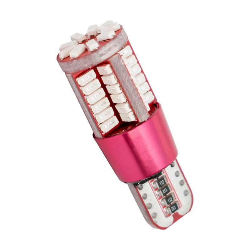 100 шт. T10 57 SMD 3014 Светодиодный Canbus Error Free авто боковые габаритные огни лампы W5W 192 194