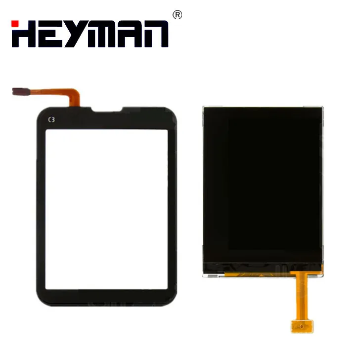 

LCD With Touchscreen For Nokia C3-01 LCD Display Screen Digitizer Panel Front Glass Lens Sensor