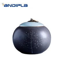 Творческий емкость для хранения чая Керамический Чайник Чайная посуда Кофе бобы, орехи Tieguanyin пуэр Чай Кэдди канистру украшения