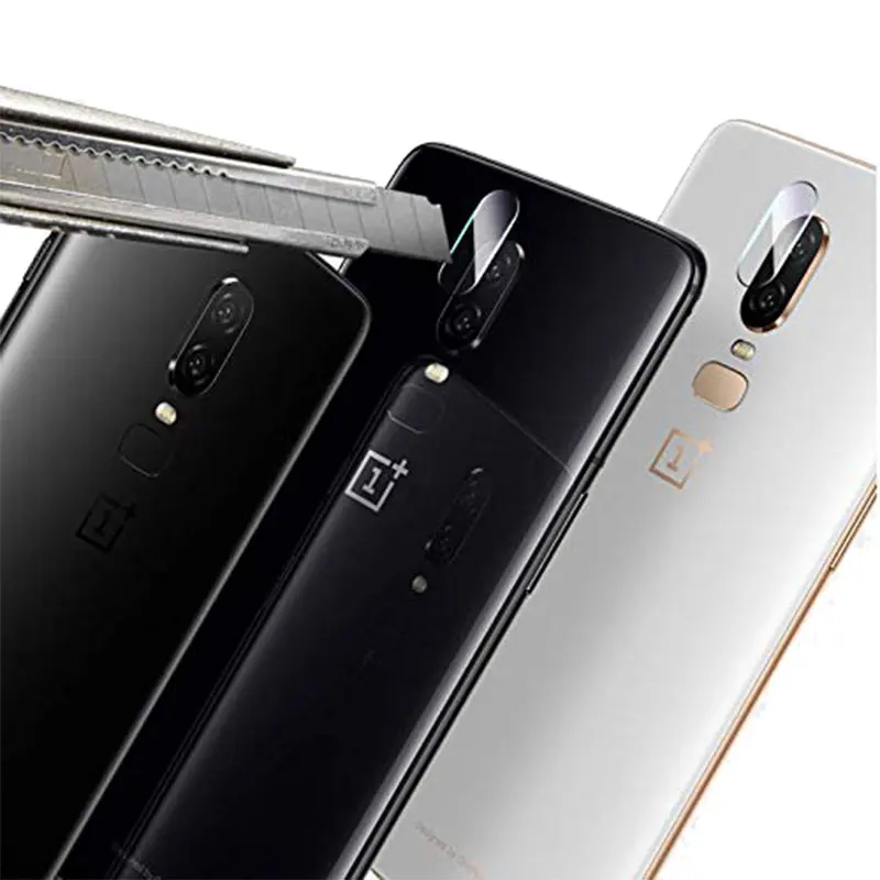 Ascromy 3PCS For Oneplus 6T Camera Lens Protector Tempered Glass Cover For One plus 6 T 5 5T Oneplus6 Mobile Phone accessories (3)