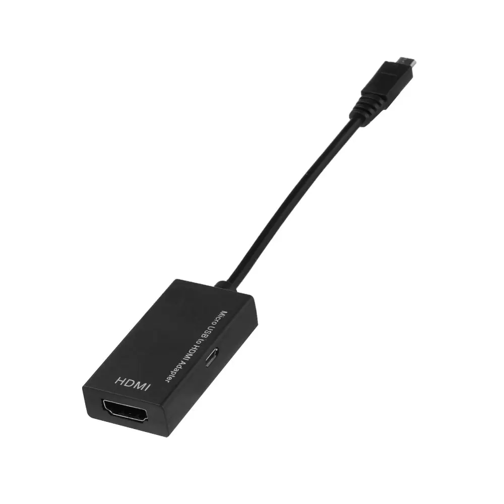 Переходник с Micro USB на HDMI штекер гнездо высокоскоростной HDTV адаптер