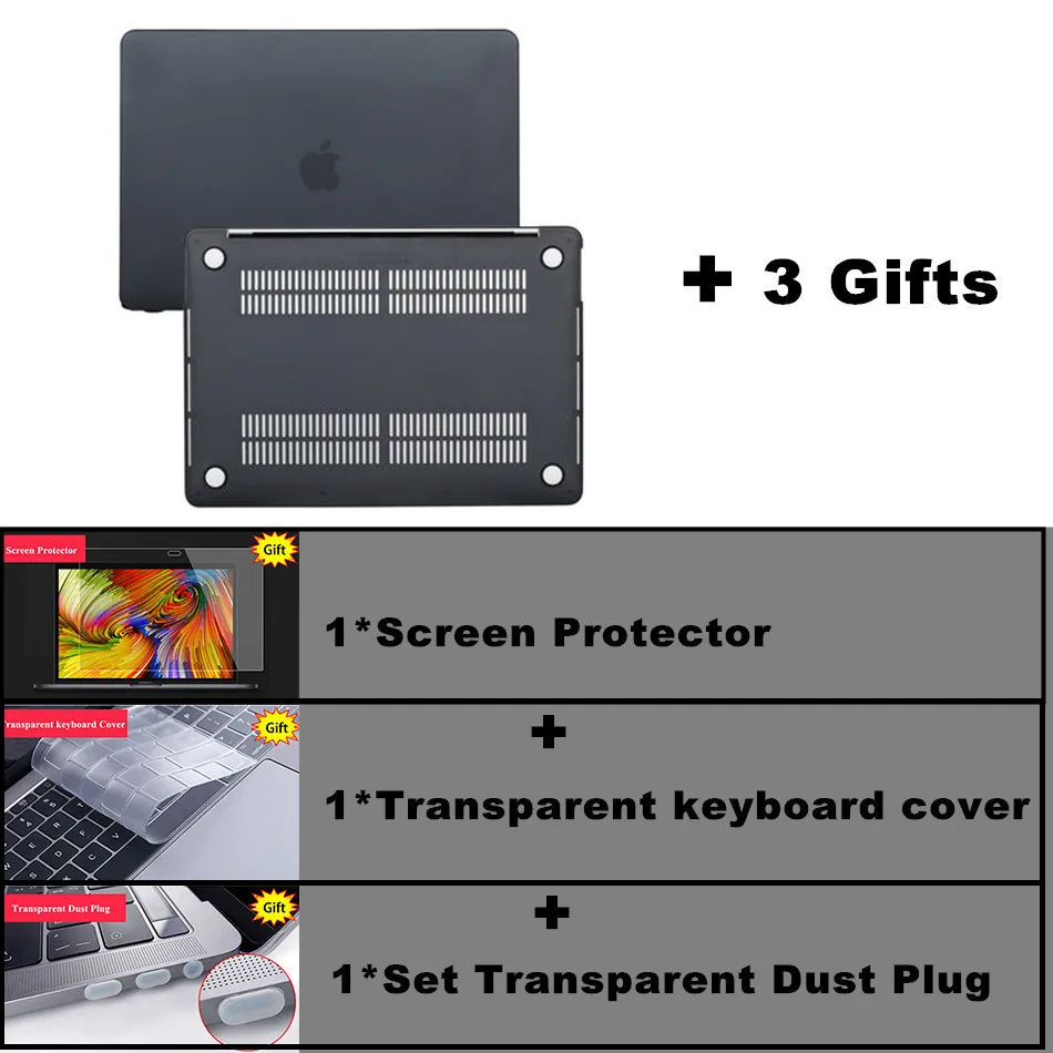 Sanmubaba чехол для ноутбука Macbook Air Pro Retina 11 12 13 15 16 с сенсорной панелью 2020