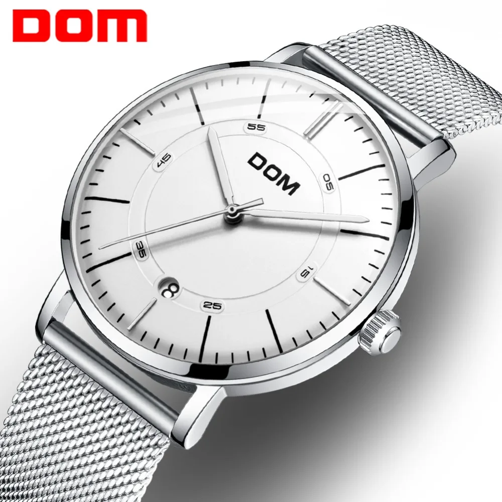 

DOM Men Watches Automatic Mechanical Watch Male Clock Fashion Stainless Steel Watch Top Brand Wristwatch Relogio Masculino M8106