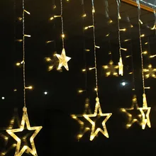 Рождественская светодиодная гирлянда на открытом воздухе, 3 в, гирлянда с лампочками, украшения, сказочные огни для свадьбы, дома, вечерние, для сада, праздничного освещения