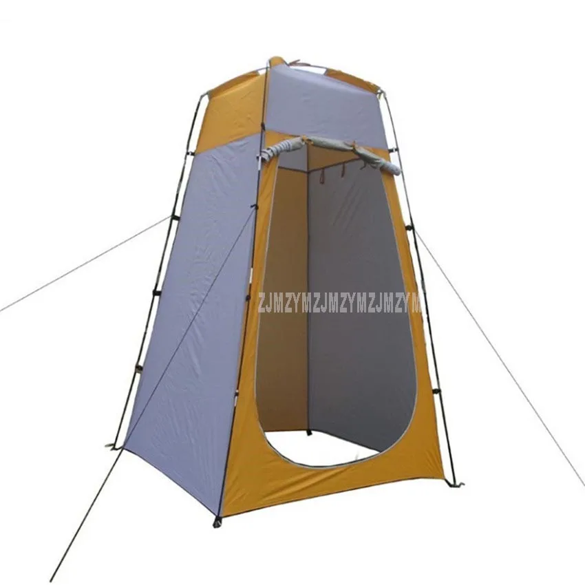 Anti-UV Outdoor Camping Tent Bath Moving Toilet Shower Privacy Change Room Dressing Beach Polyester Portable WC Fishing Tent