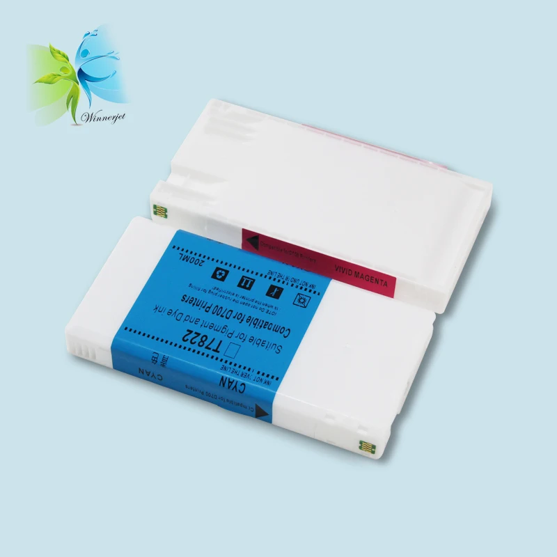 Многоразовый картридж с чернилами 280 мл 6 цветов для принтера Epson D700 BK C M Y LC LM|ink