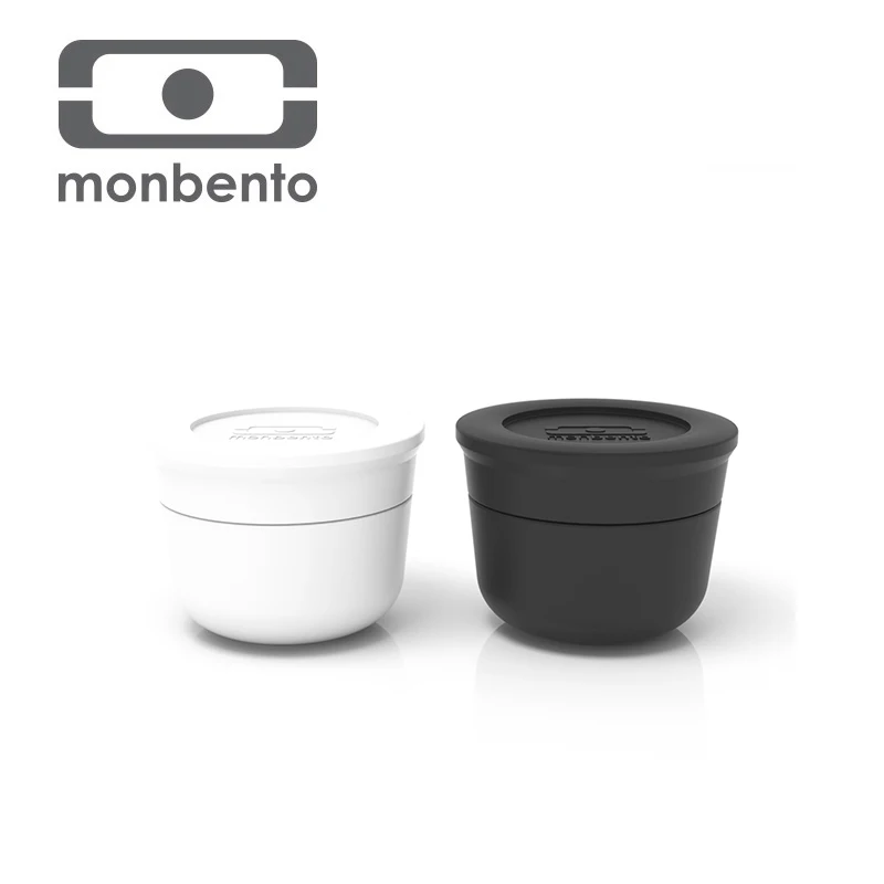 Франция Monbento красочные соусница милые герметичные пластиковой крышкой Мини