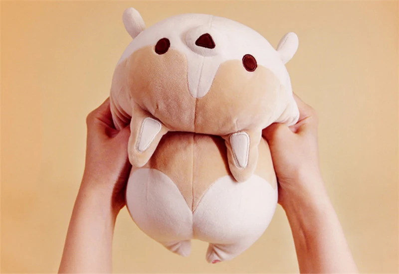 plush corgi dog toy with big hip11