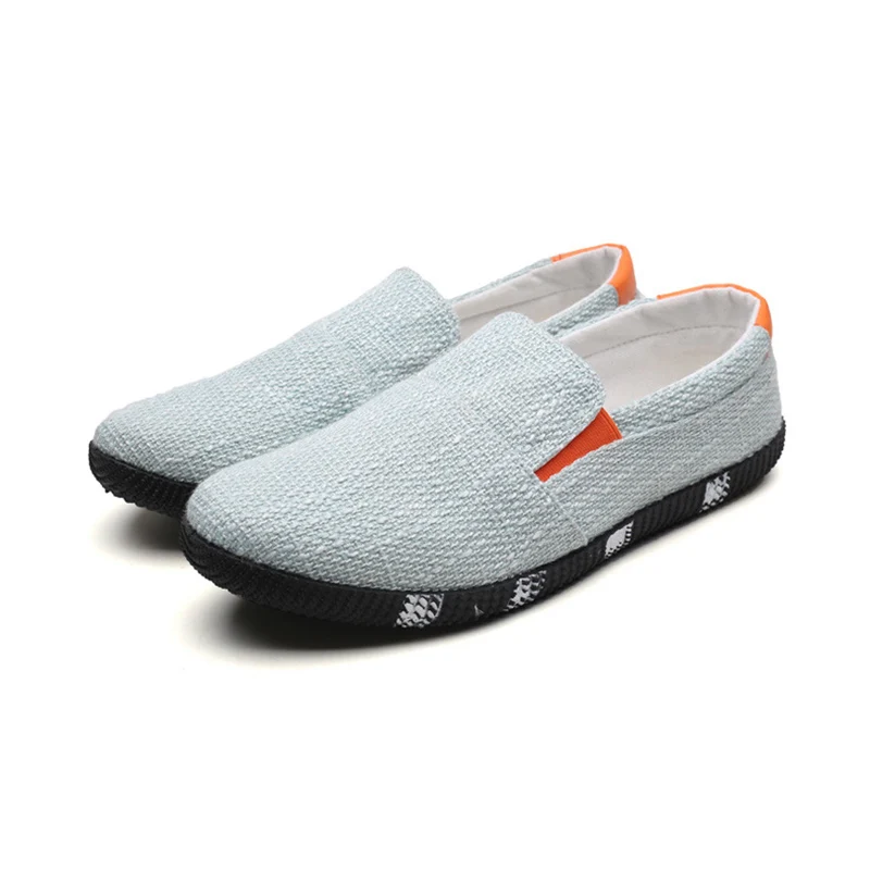 

2019 Brand New men Casual Shoes linen men tide Shoes Lightweight Comfortable Breathable Student Shoes Men Fashion Lazy shoes