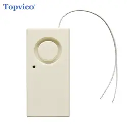 Topvico большая площадь Противоугонная сигнализация датчик беспроводной резки провода детектор перерыва 130dB Fishpond фермы завод домашней