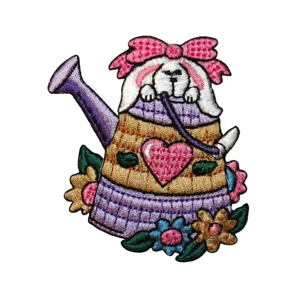 Custom Embroidered patches cartoon rabbit bunny Patch IRON ON EMBROIDERED PATCH Welcome to custom your own patch