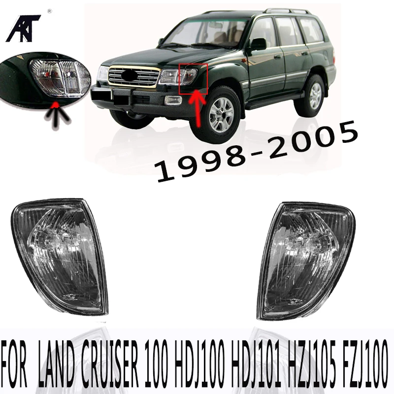 

Front headlight Marker Light Corner turn signals lamp FOR 98-05 LAND CRUISER 100 HDJ100 HDJ101 HZJ105 FZJ100 81511-60490
