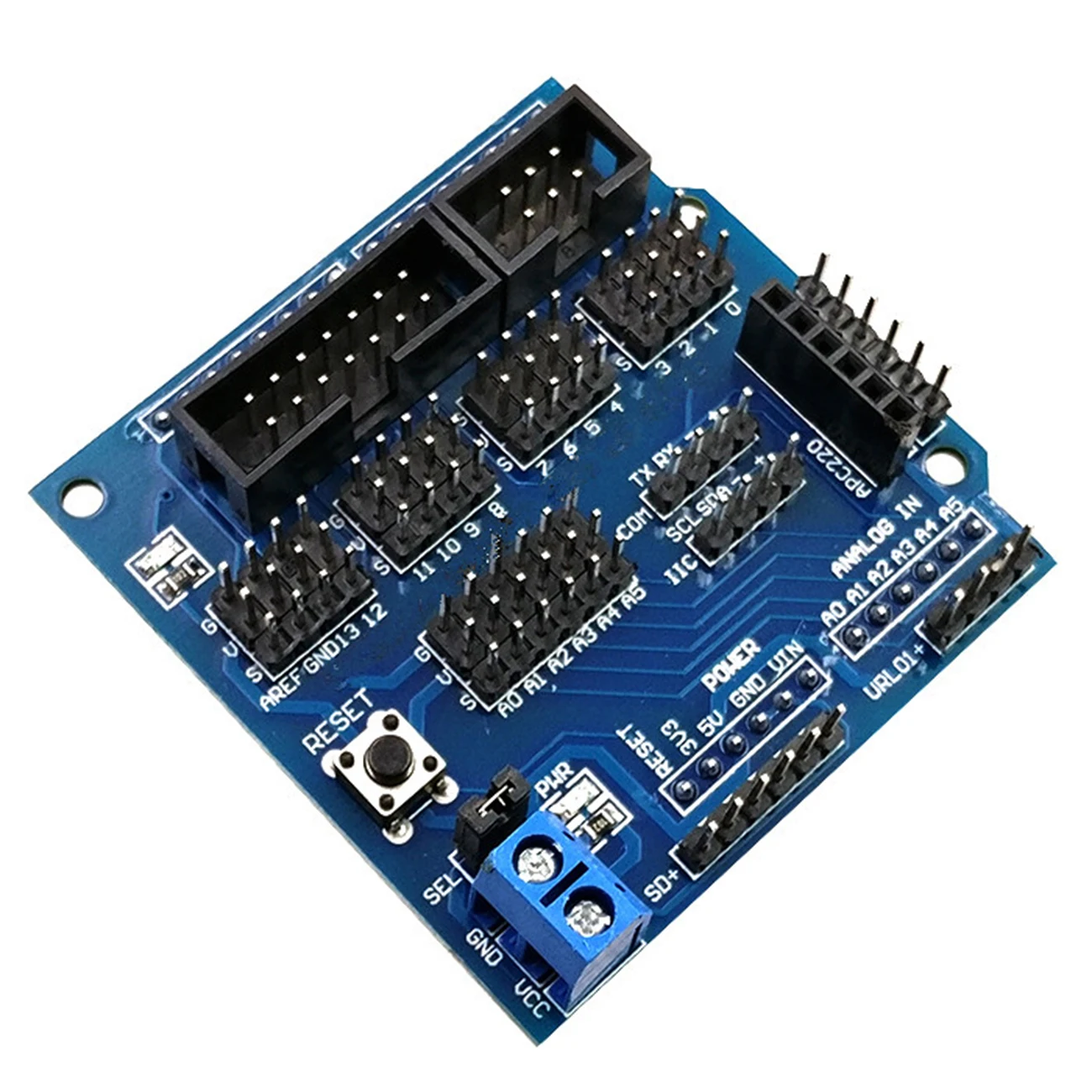 10 шт. плата расширения сенсорного щита V5.0 UNO MEGA R3 V5 Для электронных роботов