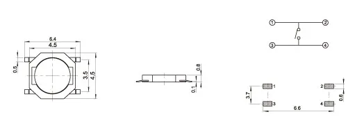 Wholesale-100Pcs-4-4-0-8mm-4x4x-0-8MM-4X4X0-8mm-Tactile-Push-Button-Switch-Tact (2)