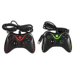 USB Проводная Игра, ручной контроллер Joypad геймпад для Microsoft Xbox 360 для Xbox 360 Slim ПК Windows высокое качество управления играми