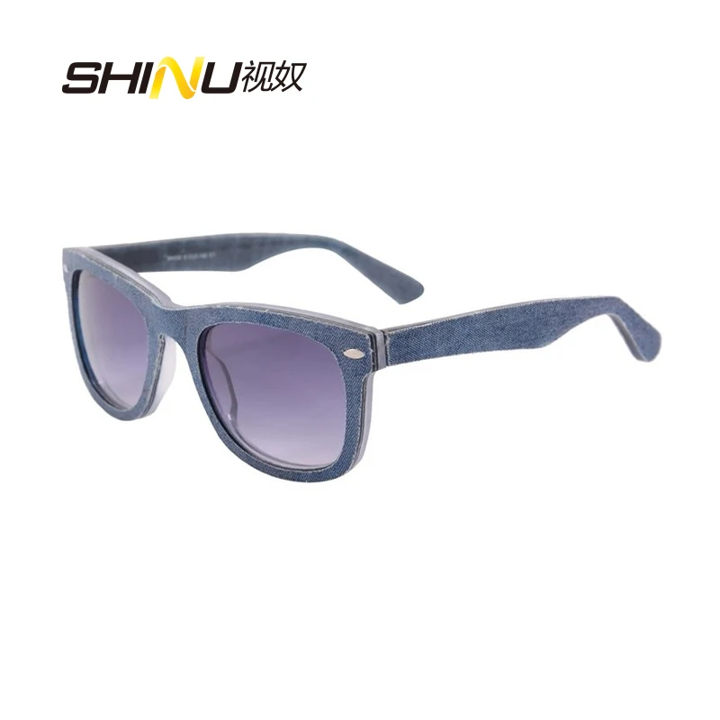 100% UV400 ochranné zrcadlové brýle dámské módní značky návrhář Denim sluneční brýle Oculos De Sol Feminino SH008