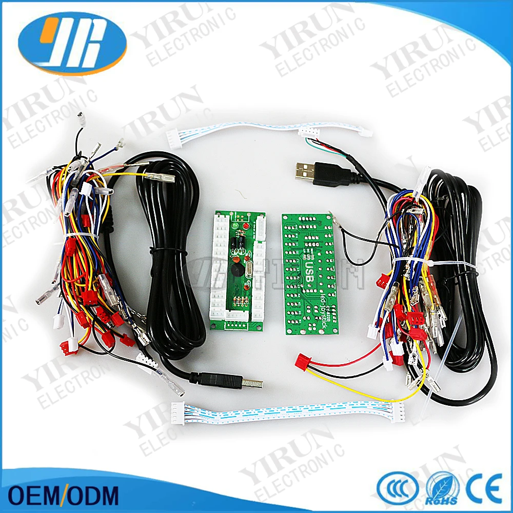 Бесплатная доставка аркадный джойстик DIY Kit Аркады USB контроллер ручка