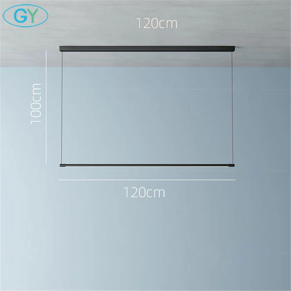  Nordic led Chandelier long island lighting Minimalist Art LED lustres for kitchen dining room Resta - 33058580738