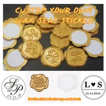 Индивидуальный дизайн воска Подарочный стикер герметизация восковые бирки/пользовательские предупреждающие наклейки Свадебный конверт приглашение подарок; индивидуальный логотип