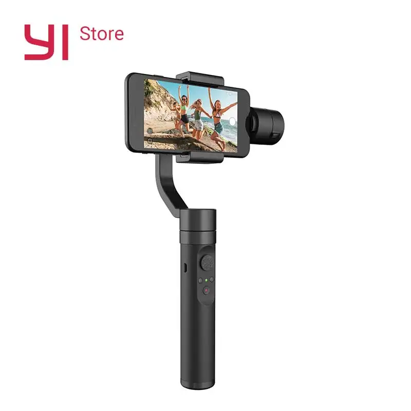 

YI 3-axis Phone Gimbal Handheld Stabilizer with Wireless Remote Control and Grip Mount for iPhone X 8 and Other Smartphones