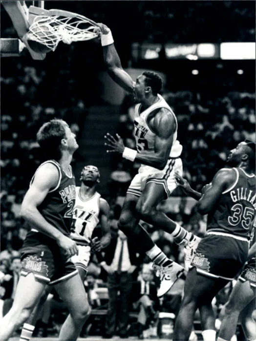 karl malone dunk