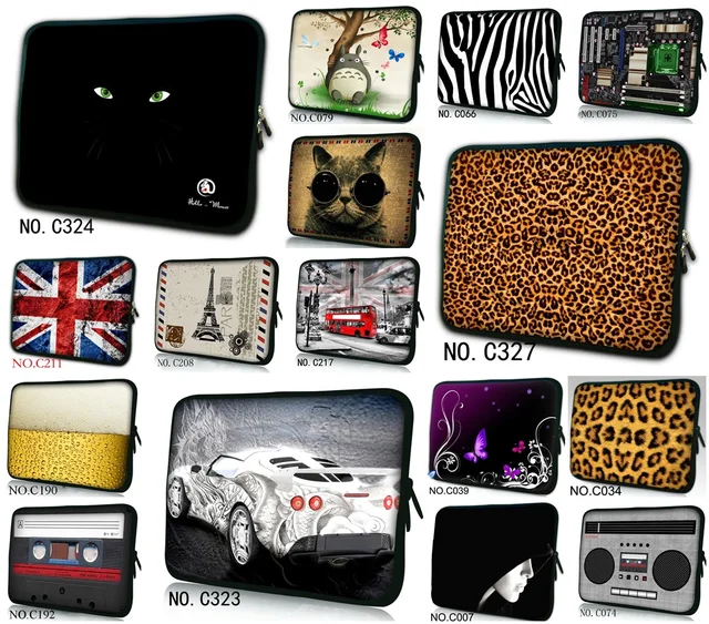 Special Price Computer Accessories Shockproof Neoprene Laptop Bag Cases Notebook Sleeve 12",13",14" ,15" &17" Inch 13.3 Tablet PC Cover