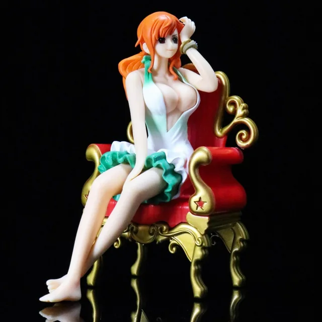 Best Offers 15cm One piece nami chair Action Figure PVC New Collection figures toys brinquedos Collection Best Offers 15cm One piece nami chair Action Figure PVC New Collection figures toys brinquedos Collection