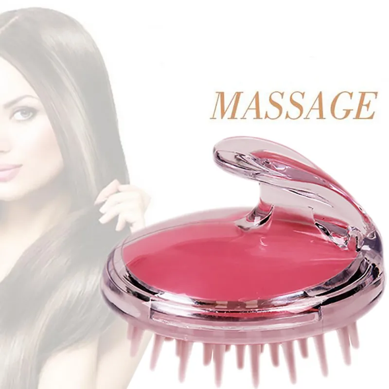 

Head Hair Washing Scalp Shampoo Air Brush Comb Soft Massager Brushes Silicone Cleaning Care Tool Healthy Reduce Hair Loss