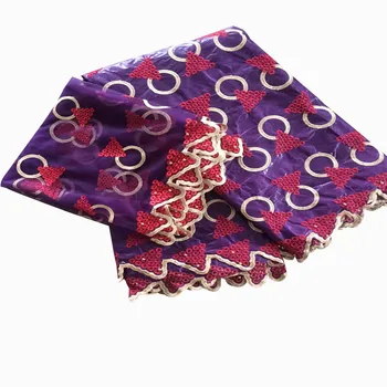 

Latest Bazin Riche Getzner 2019 High Quality African Lace Fabric With Stones Embroidered For Indian Wedding Dresses ky65-1698