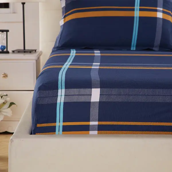  100% Ultra Soft Double-side Brushed Finish Microfiber Bed Sheets Set - Fitted