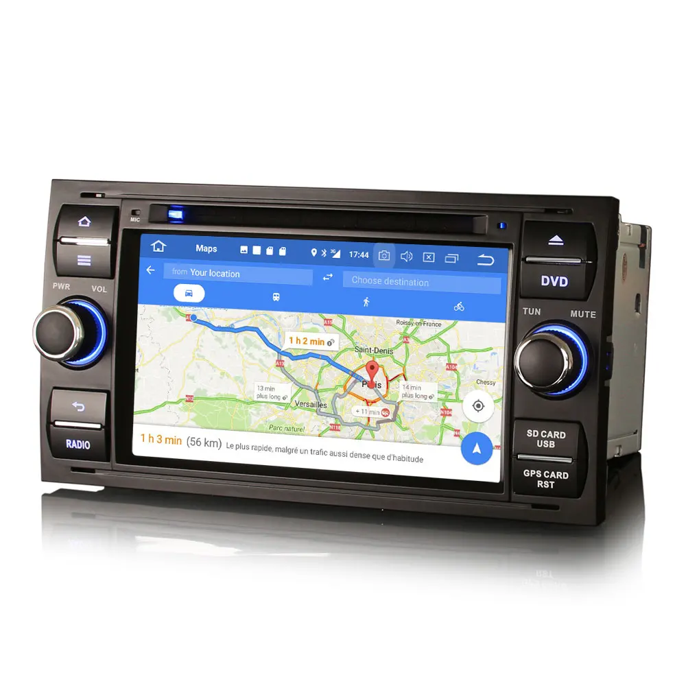 Excellent 7" Android 8.1 OS Car DVD Multimedia GPS Radio for Ford C-Max 2005-2007 & Transit 2005-2011 & Mondeo 2003-2007 Fusion 2006-2011 4 Excellent 7" Android 8.1 OS Car DVD Multimedia GPS Radio for Ford C-Max 2005-2007 & Transit 2005-2011 & Mondeo 2003-2007 Fusion 2006-2011 4