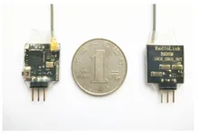 Radiolink R6DSM 2.4G 10 channels Receiver DSSS FHSS Spread Spectrum for Radiolink Transmitters AT9 AT9S AT10 AT10II original radiolink at9s 2 4g 10ch system radio dsss fhss transmitter 9ch r9ds receiver controller s bus for rc drone quadcopter