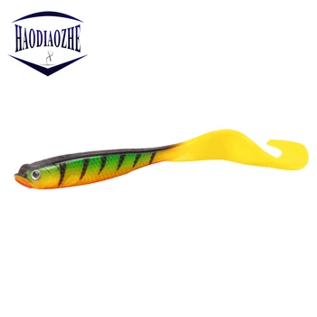 

4pc/lot Fishing Lures Soft Lure 11.5cm 6g Jigging Long Soft Imitation Minnow Wobblers Swim Bait for Fishing Bass Tackle