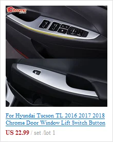 Для hyundai Tucson TL крышка дверного замка Контролер фиксатор пряжка чехол Защитная крышка автомобильные аксессуары