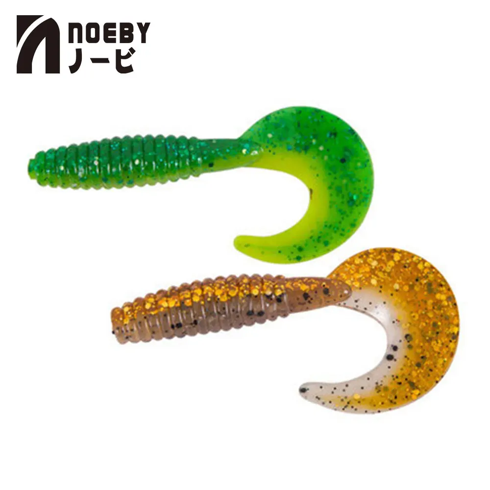 6pcs/lot J-shape Fishing Lures S3120 Soft Lure Tail Wobbler Isca Pesca Leurre Souple Shad De Peche Bait NOEBY | Спорт и развлечения