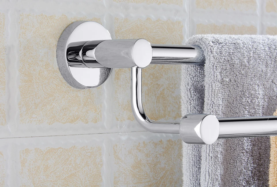 BAIANLE ванная комната телескопические Вешалки для полотенец из нержавеющей стали для ванной настенная Полка вешалка для полотенец современный стиль