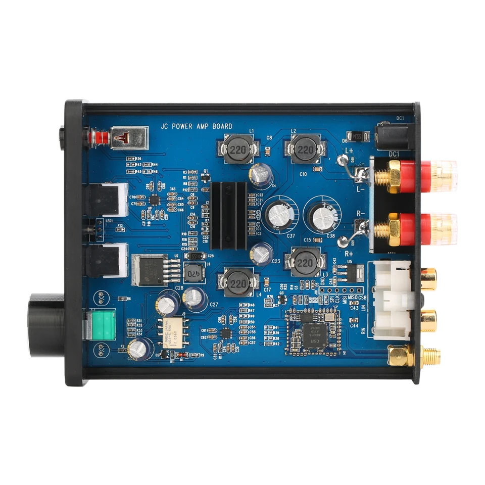 P106 CSRA64215 Bluetooth 4.2 TPA6132 Headphone Amplifier 50W+50W dual channel APTX lossless HIFI digital audio amp T0071