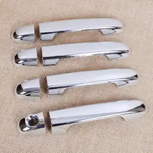 CITALL New Car Stylings Chrome Door Handle Cover Trim Moldings for Hyundai Elantra (HD) i30 (FD) 2007 2008 2009 2010 2011