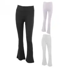 Женские брюки с высокой талией, эластичные леггинсы, тонкие Лосины для фитнеса, эластичные брюки для танцев, Йога фитнес-Спорт