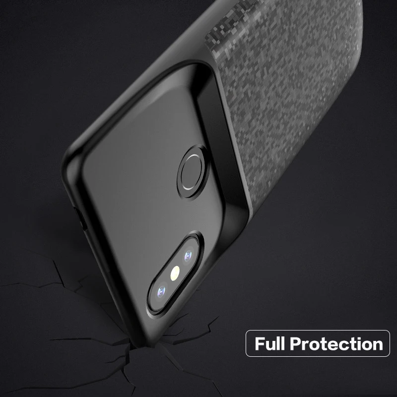 Чехол для аккумулятора Xiaomi Mi 8 8SE чехол зарядного устройства 6 6X мягкий зарядки Mix