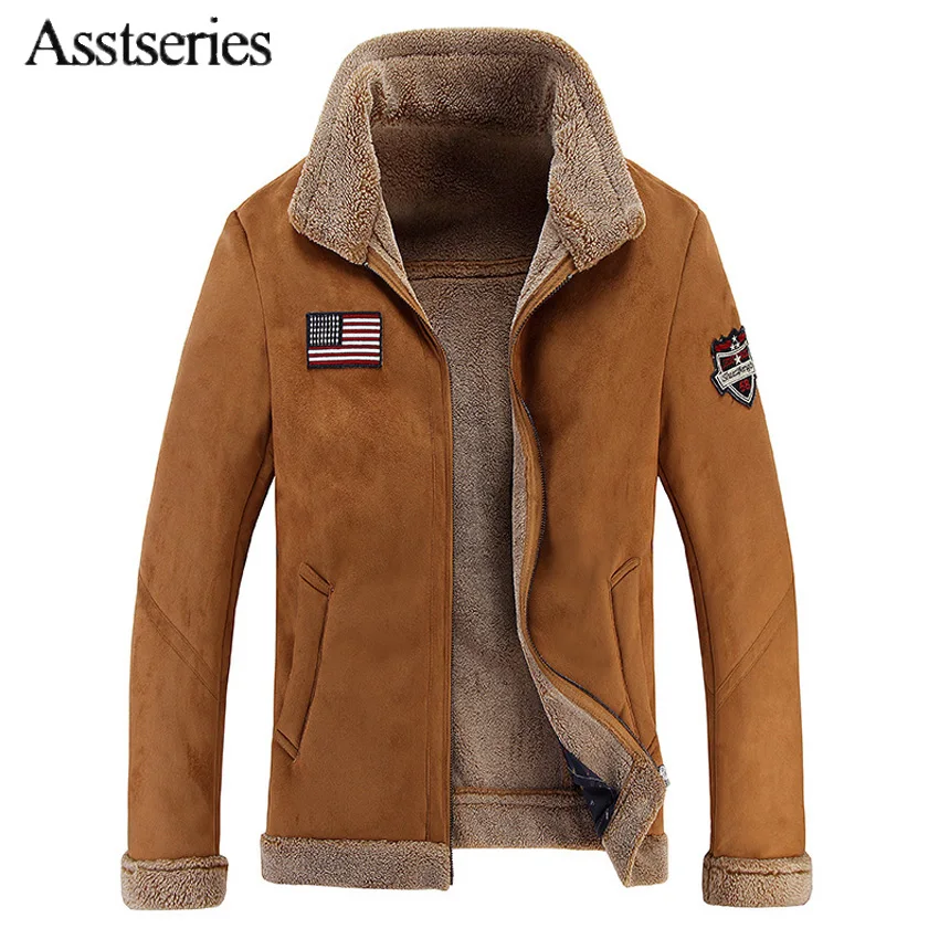 Afs jeep new 2018 Military Mens Thick Jackets and Coats Plus Size Mens