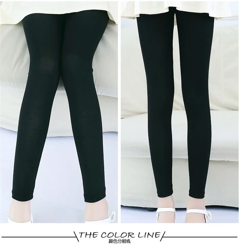 2 12 Years Girls Leggings Kids Skinny Capris Autumn Children Pencil Pants Toddler Baby Girl