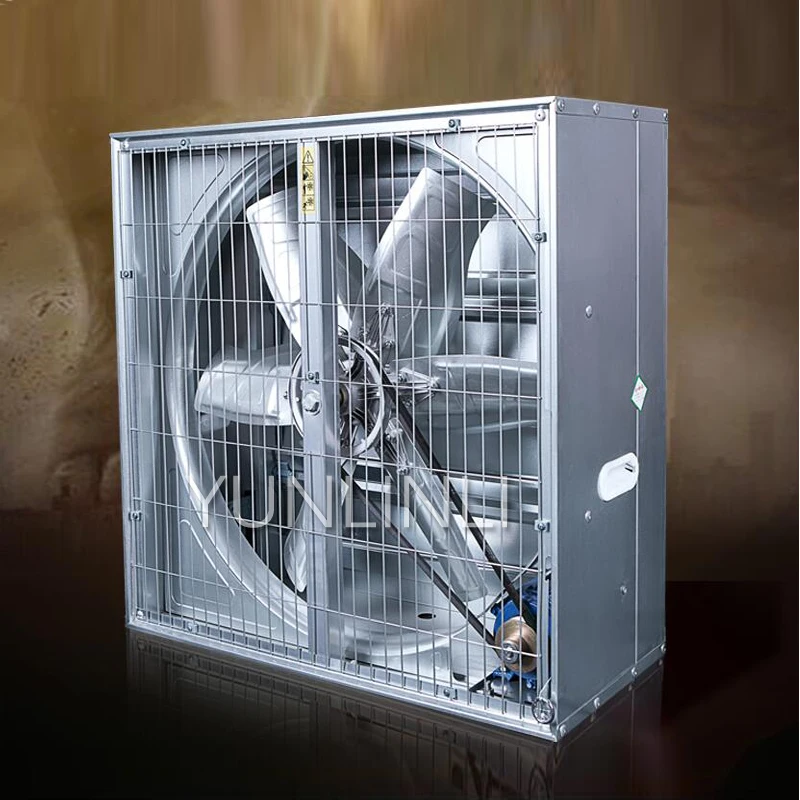 750W 220V/380V Industrial Exhaust Fan Negative Pressure Blower for