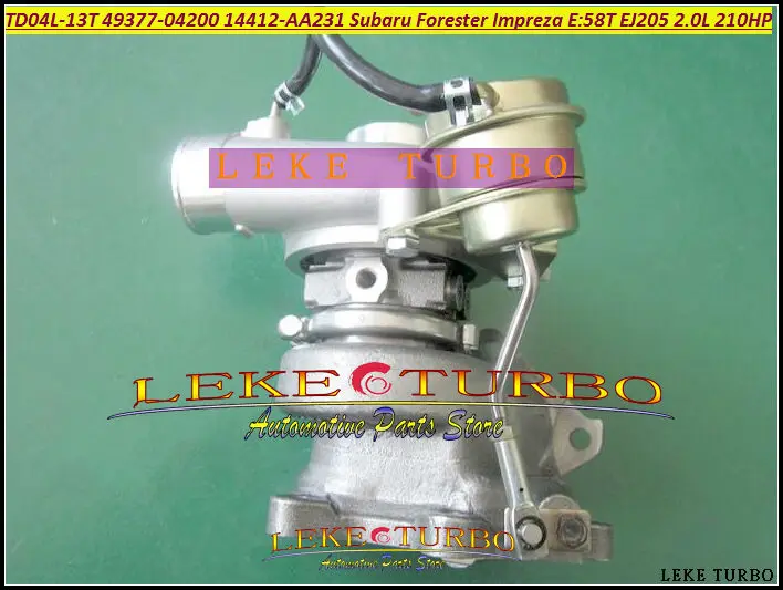 TD04L-13T 49377-04200 14412-AA231 Turbo For SUBARU Forester Impreza 58T EJ205 2.0L 210HP with Gaskets (4)